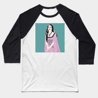 Lily Munster Baseball T-Shirt